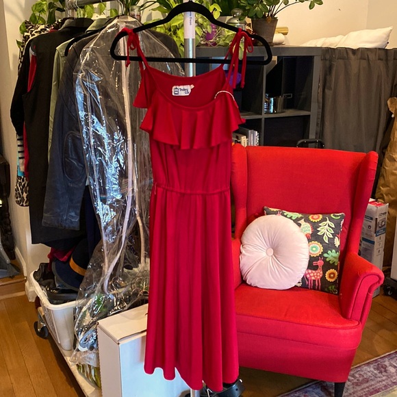 Vintage 70s/80s dress - Picture 2 of 3